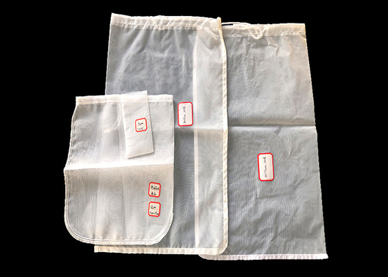 FDA certified 100% Nylon Material Monofilament White Nylon Rosin Bag 45 Micron Or Customized Size