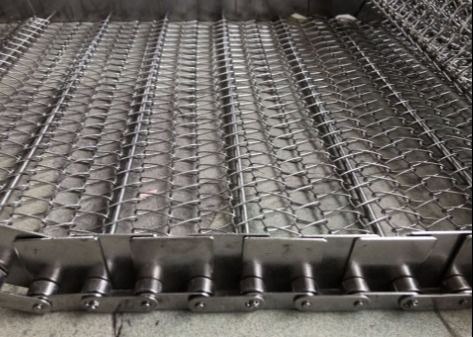 Sus 304 Mesh Conveyor Belt Pineapple Washing de cadena del CE