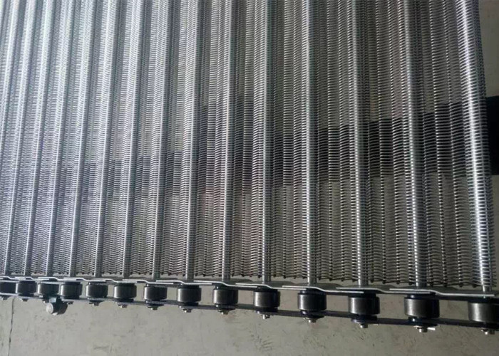 Correa durable de la malla del espiral del metal con el acero inoxidable 304 para la máquina de la fabricación de pan