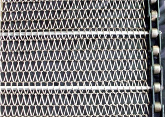 304 frutas espirales de acero inoxidables del claro de Mesh Belt For Filtering And