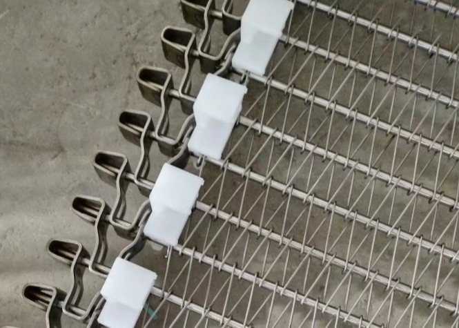 correa de 1.2m m Dia Chain Link Spiral Mesh para la máquina de enfriamiento del pan