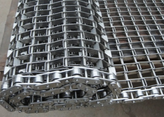 Alambre plano de acero inoxidable Mesh Belt For Durable Conveyor de la alambrada 304