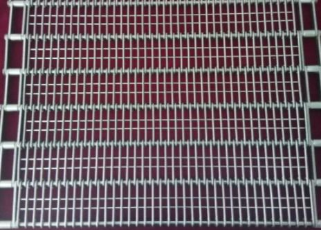 Vínculo de acero inoxidable modificado para requisitos particulares del ojo de Mesh Conveyor Belt 304 de la cadena