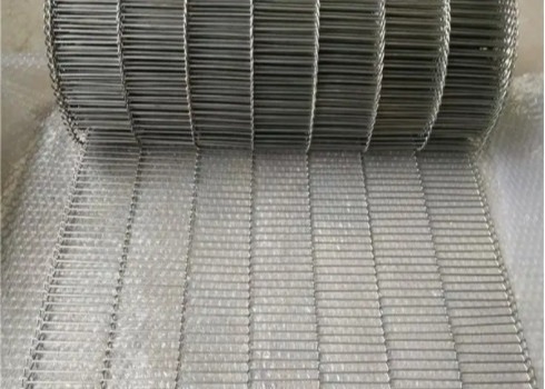 Correa 316l de alta temperatura de Fried Food Flat Flex Conveyor