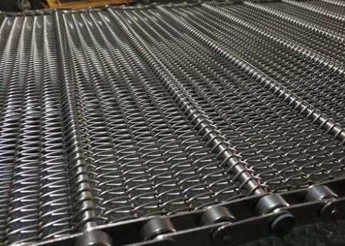 Cueza el acero inoxidable de Mesh Conveyor Belt 316 de la cadena del pan