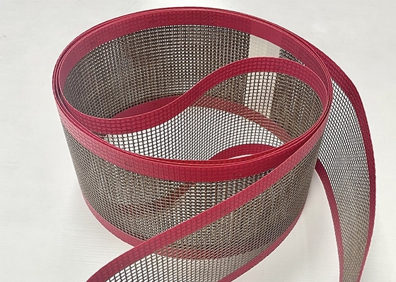 Secado rápido revestido de la fibra de vidrio de las bandas transportadoras de Ptfe de la resistencia que se agrieta