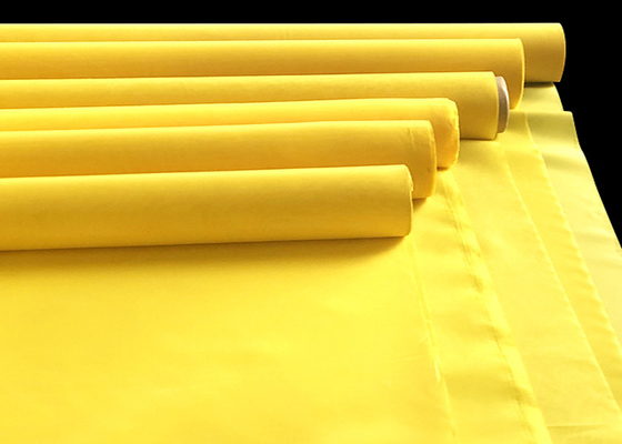 Monofilamento de nylon de seda 50meters de la impresión de pantalla de la armadura llana de 43 T Mesh Roll el 100%