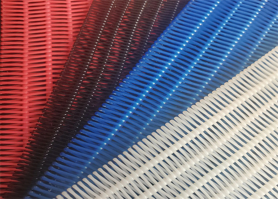 Borde espiral del pegamento de Mesh Belt With los 2-3cm del secador del buen del aire poliéster de la permeabilidad