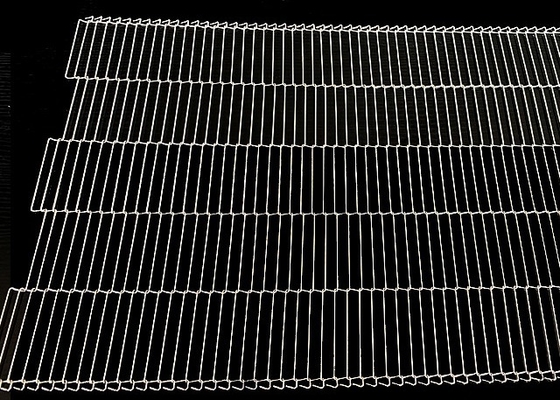 Monte la línea Flex Wire Mesh Conveyor Belt plano para la pizza de los pasteles que cuece friendo las máquinas