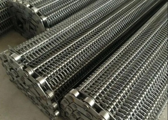 Recibo de la patata que defiende el material de Mesh Conveyor Belt 304 de la cadena de la transmisión