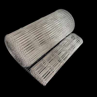 Plano de acero inoxidable Flex Wire Mesh Conveyor Belt para el horno de la pizza