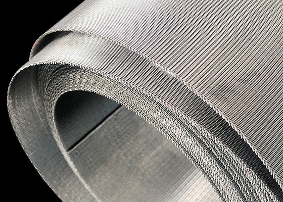 Malla de alambre tejida de acero inoxidable 0,1 - 2m m de la armadura llana para el extrusor plástico