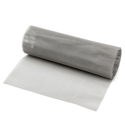 Alta malla tejida de acero inoxidable de Mesh Silver Color 200 del alambre de la tensión 0.05m m