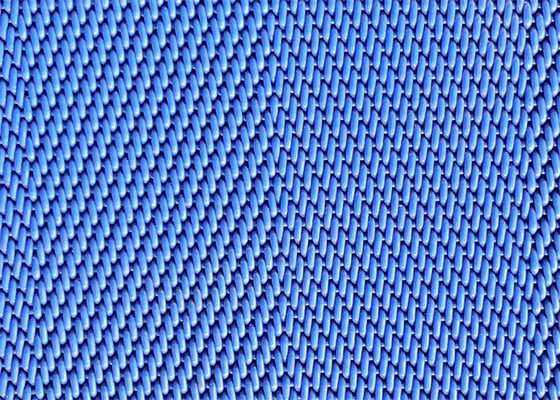 Muestra resistente de Mesh Belt Acid And Alkali del poliéster azul disponible