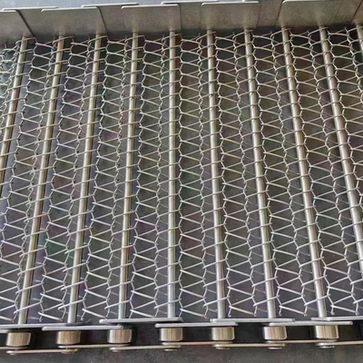 Antiestático inoxidable perforado de la banda transportadora de la malla de la máquina-herramienta del CNC