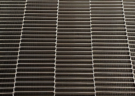 Sus304 Cinturón de alambre de acero de transporte plano flexible Resistencia a altas temperaturas