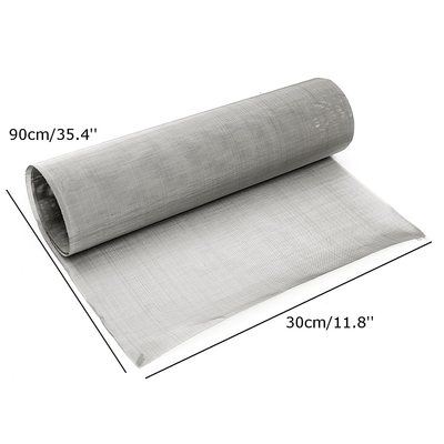 0.05mm 200 malla de acero inoxidable malla de alambre tejido resistencia a altas temperaturas