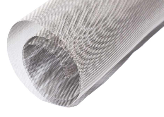 Tejido de acero inoxidable 316 malla de alambre tejido 30 malla 15 micras