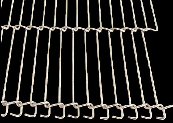 Peso ligero Cinturón de alambre plano flexible para horno