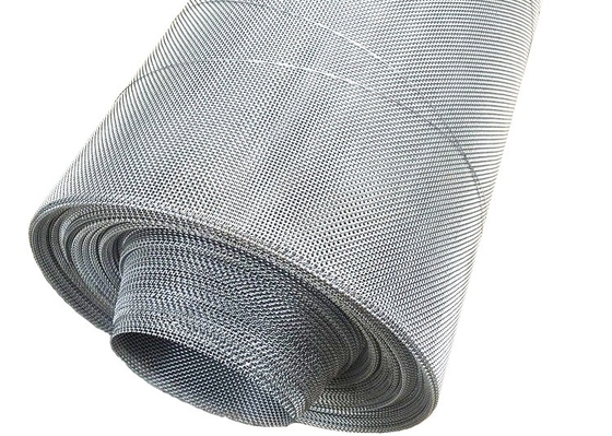 Tejido de malla de tejido inoxidable de tejido simple Resistencia a altas temperaturas 52,7% Área abierta