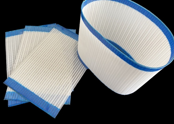 Pantalla de secador de polipropileno de bucle medio en blanco azul