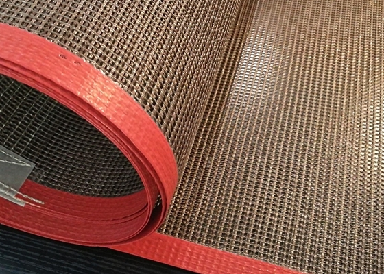 La resistencia ácida PTFE Mesh Belt, no pega las bandas transportadoras de PTFE para imprimir la sequedad
