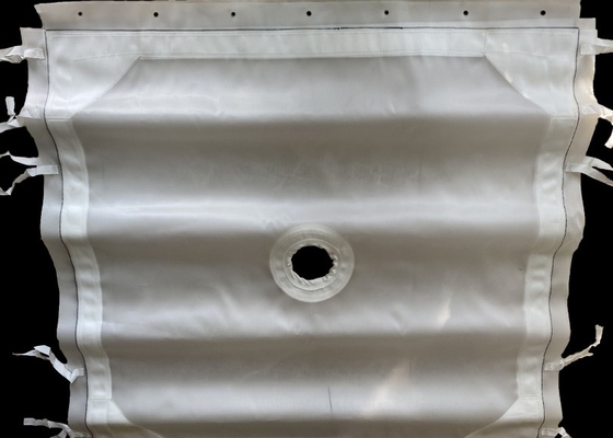 Tejido de filtro de polipropileno de múltiples filamentos de tela de prensa de filtro de PP para filtración de baño de fosfato