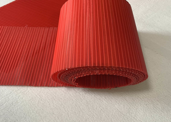 Cinturón de malla de poliéster de color blanco azul rojo sin fin para permeabilidad al aire y durabilidad