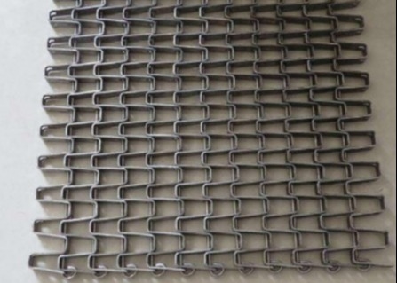 Cinturón transportador de malla de alambre plano de acero inoxidable para hornear pan
