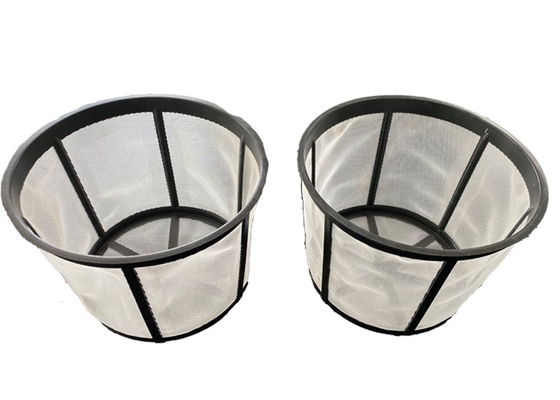 Correa de filtro de café de malla de nylon reutilizable con etiqueta