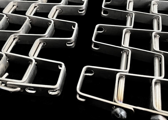 Cinturón transportador de panal de miel de acero inoxidable para el transporte de botellas de cerveza