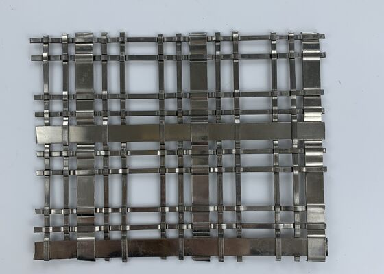 Malla decorativa de acero inoxidable de alta resistencia a prueba de óxido de estilo arquitectónico