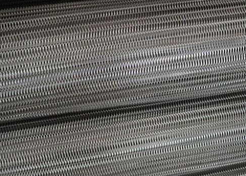 Banda transportadora de malla de alambre de cadena SUS304 para secado