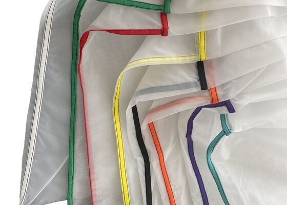 Plantas de jardín Filtro de hielo de vino Extractor de esencia Eco-amigable Bolsa de hachís de burbuja de nylon duradera
