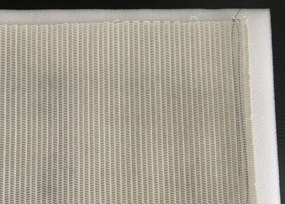 100% de PET para secador de espiral de malla cinturón para hilo de látex de caucho con alambre negro antiestático anti 165 grados