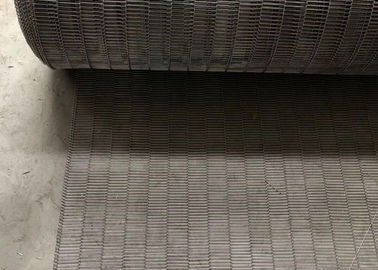 30cm-3M zona abierta grande Flex Wire Mesh Conveyor Belt Flex Food Mesh Belt plano