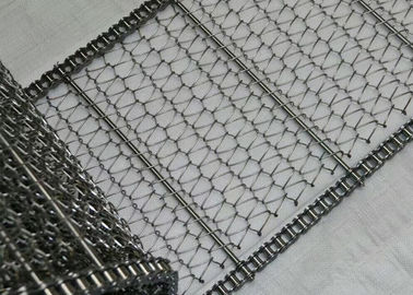 La correa espiral modificada para requisitos particulares de la malla de la transformación de los alimentos fácil limpia los funcionamientos suavemente no tóxicos