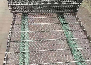 Resistente de alta temperatura de la correa de la malla del acero inoxidable de la categoría alimenticia de la hornada de Bisuit