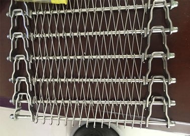 U - Resistencia da alta temperatura formada de la correa de la malla de la comida del borde para el horno de la pizza de la asación