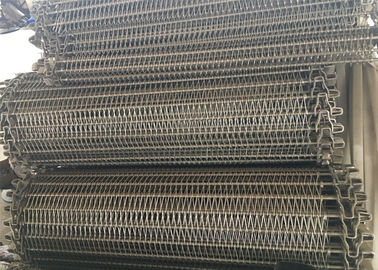 Resistencia de desgaste de la correa de la malla del espiral del acero de alto carbono para la cadena de producción de la espuma