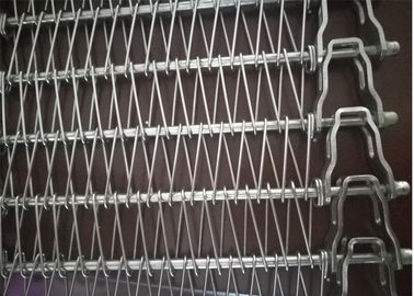 Alto funcionamiento de la filtración de la correa espiral extensible fuerte de la malla para el proceso de la tortilla de la carne