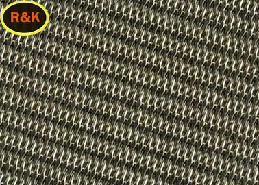 Alambre ácido anti Mesh Conveyor Belt el 1m-1.6m tejido holandés de acero inoxidable