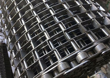 El CE flexible SUS304/SGS de la banda transportadora del alambre plano de la industria farmacéutica pasó