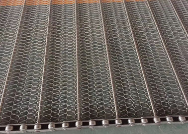 304SS encadenan las correas de la malla de alambre/las bandas transportadoras de cadena para la secadora de los tallarines