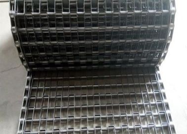 Banda transportadora plana de la correa de la malla del acero inoxidable 304 para el horno del proceso del filete