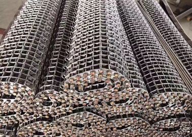 Forma inoxidable de Mesh Conveyor Belt Customized Hole del alambre de acero completamente 310