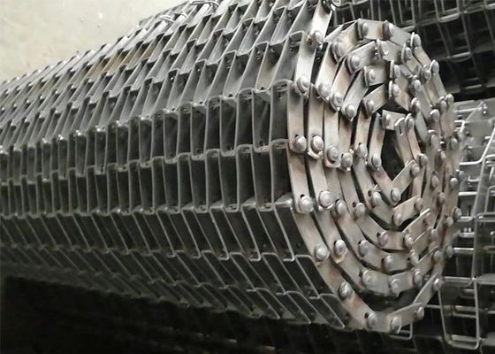 304 / El grado de Mesh Belt Conveyor Belt Food del alambre plano de 316 Ss puede transportar la comida