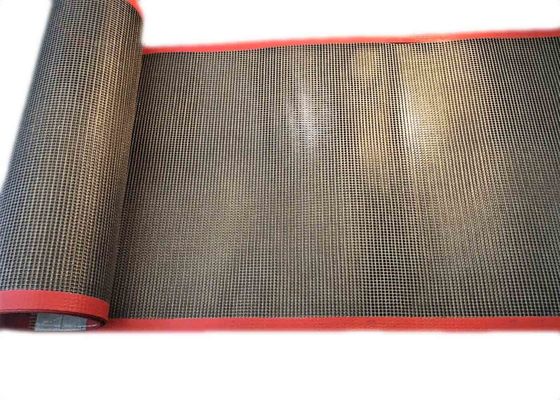 PTFE cubrió el  Mesh Conveyor Belt de 150m m