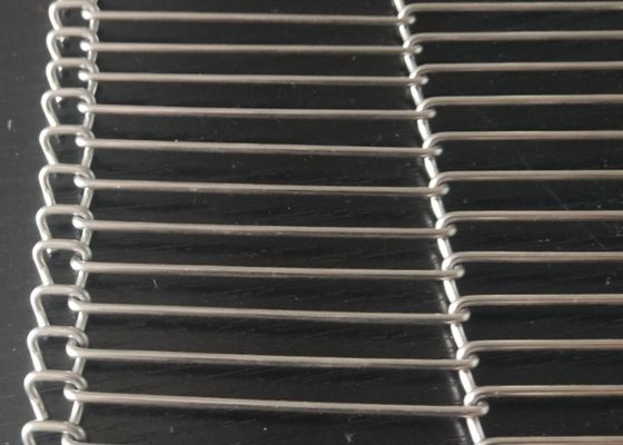 Plano Flex Conveyor Belt de Mesh Stainless Steel 316L 4m m del metal