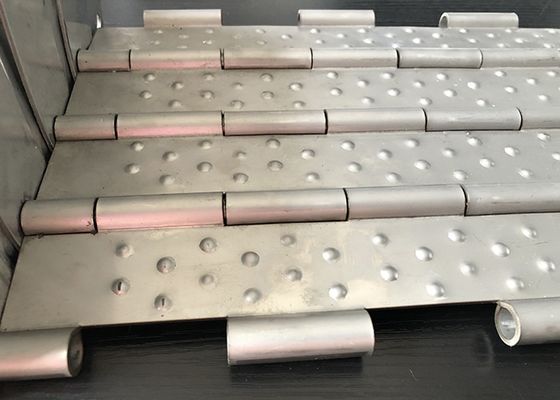 banda transportadora galvanizada plana de placa de 3m m